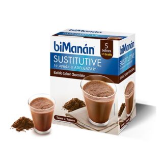 Bimanán Sustitutive Batido Chocolate 5+1 Units