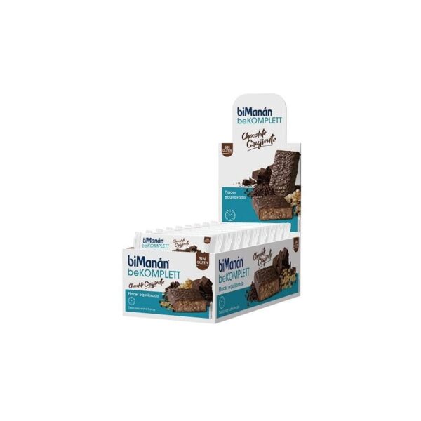 Bimanán Bekomplett Barritas Chocolate Crocante 24uds