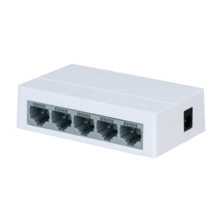 Switch de mesa 5 puertos RJ45 10/100/1000 Mbps - PFS3005-5ET-L
