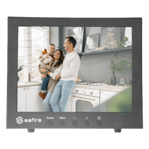 Monitor SAFIRE LED 10" - SF-MNT10BNC-XGA