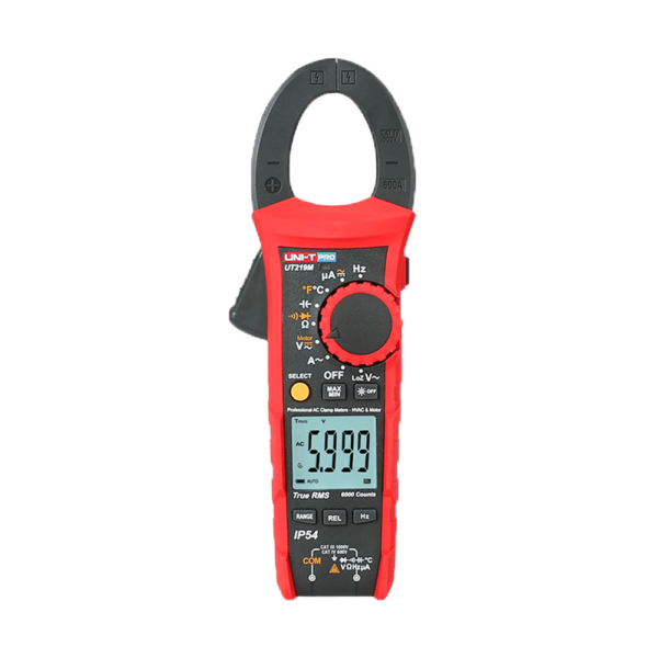 UNI-T Pinça de corrente CAT IV 600V - UT219M