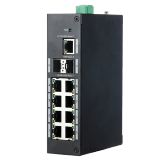 X-Security Switch 9 portas RJ45 10/100/1000 Mbps + 2 portas SFP Gigabait Uplink - XS-SWI1100-GDIN