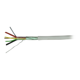 Bobine de cabo de alarme de 100 m 4+2 condutores - CA4P2-100-H