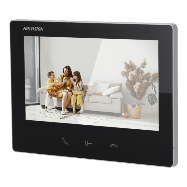 Hikvision Ecrã de vídeo porteiro TFT de 7" para 2 fios HD - DS-KH7300EY-TE2