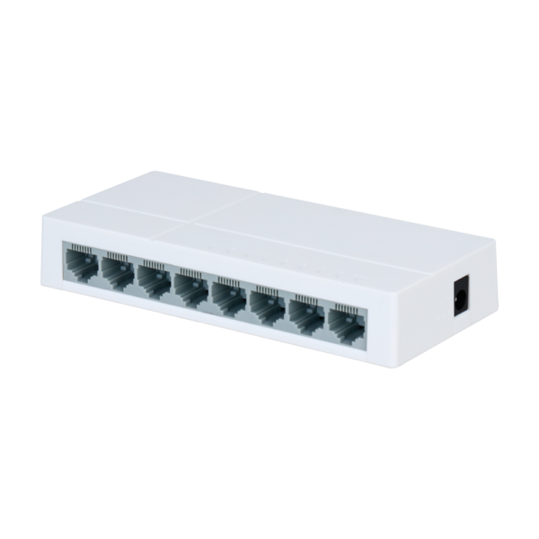Switch de mesa 5 portos RJ45 10/100/1000 Mbps - PFS3008-8ET-L
