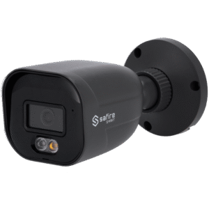 Safire Smart Gama E1 com IA Câmara Bullet IP 1/3" Progressive Scan CMOS 4 Mpixel Lente 2.8 mm - SF-IPB080A-4E1-DL-GREY