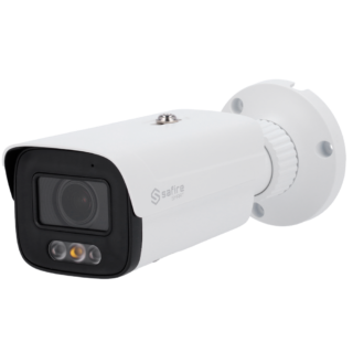 Safire Smart Gama E1 com IA Câmara Bullet IP 1/3" Progressive Scan CMOS 4 Mpixel Lente motorizada 2.8-12 mm - SF-IPB580ZA-4E1-DL