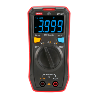 UNI-T Multímetro Digital Pocket CAT III 600V - UT123T