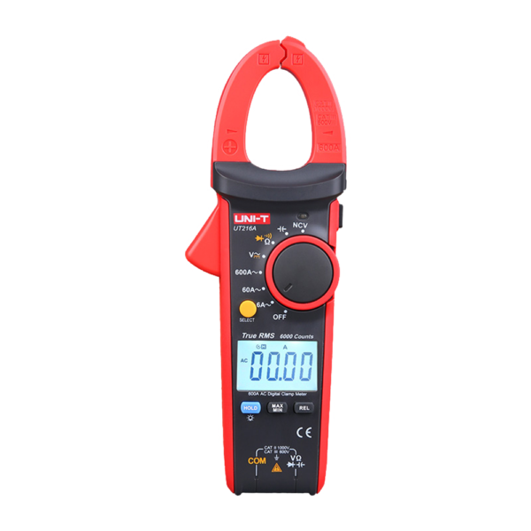 UNI-T Pinça amperimétrica CAT II 1000V/ CAT III 600V - UT216A
