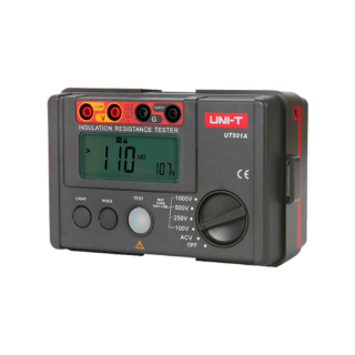 UNI-T Testador de resistência de isolamento para equipamento eléctrico - UT501B