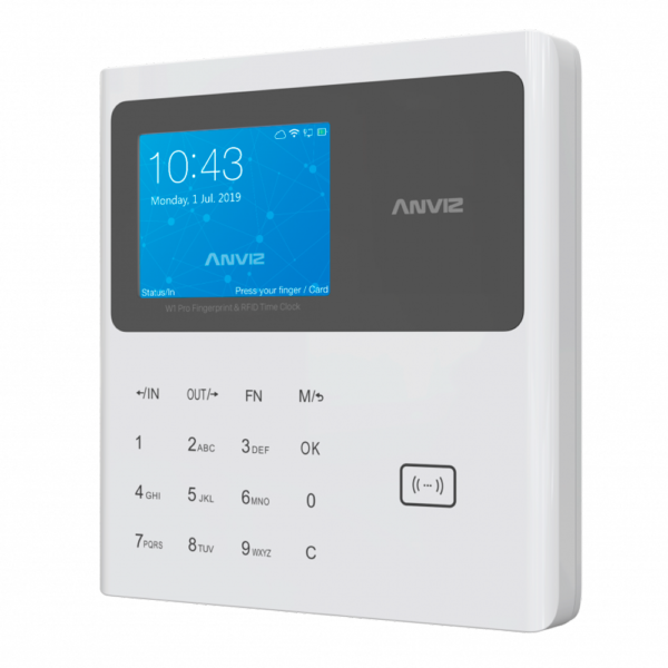 Anviz Leitor autónomo de presença - W1C-PRO