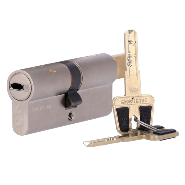 Yale Cilindro de alta segurança dupla entrada - YALE-CYLINDER-HSK-3535