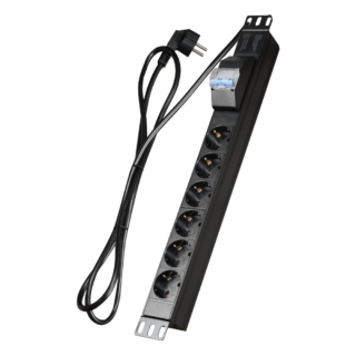 Tomada de corrente múltipla Formato rack 6 saídas até 250VAC - PDU-6PN