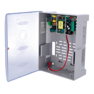 Fonte de alimentação Entrada AC 100-240V Saída DC 12.5-13.8 V Bateria auxiliar de 17AhAC-12DC5A-BAT17AH-P