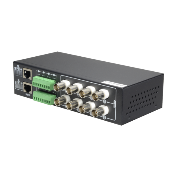 Balun (Transceptor) Optimizado para vídeo HD: HDTVI / HDCVI / AHD e CVBS 8 canais - BA608P-HD