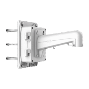 Suporte de poste com caixa de conexões para domes motorizadas - DS-1602ZJ-BOX-POLE