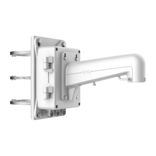 Suporte de poste com caixa de conexões para domes motorizadas - DS-1602ZJ-BOX-POLE