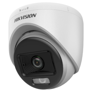 Hikvision Gama Value Turret HDTVI, HDCVI, AHD e CVBS 2 MPx CMOS Saída 4 em 1 Lente 3.6 mm - DS-2CE70DF0T-LPFS(3.6mm)