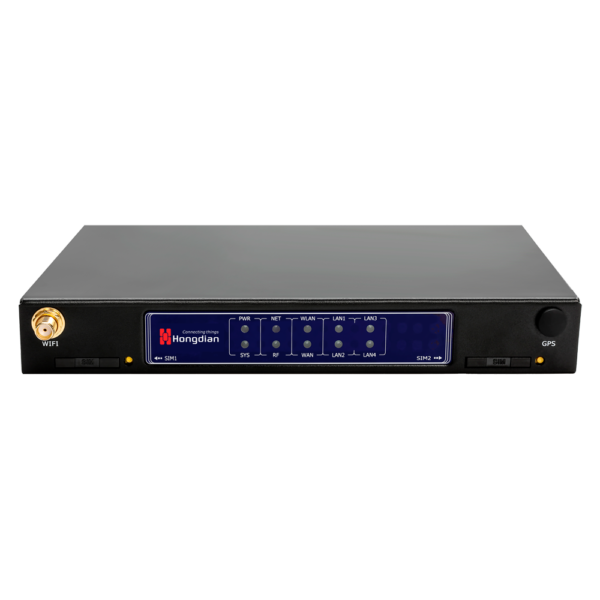 Hongdian Router Industrial 4G com WiFi 5 portos - HG-H8922-D4EA-CS-W2