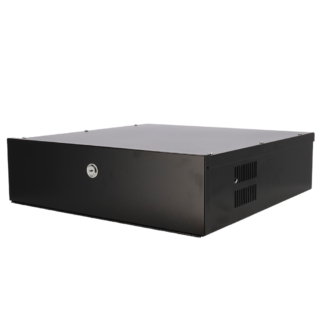 Caixa para videogravador com chave - LOCKBOX-2U