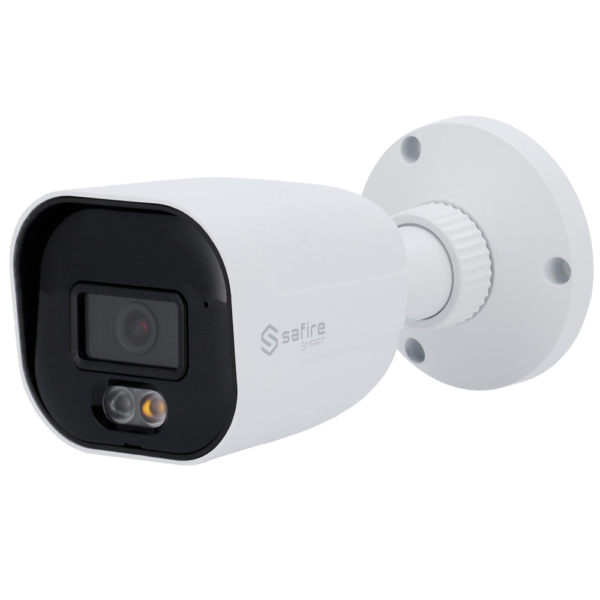 Safire Smart Gama E1 com IA Câmara Bullet IP 1/2.7" CMOS 6 Mpixel Lente 2.8 mm - SF-IPB080A-6B1-DL
