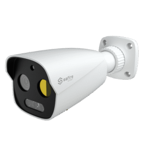 Safire Smart Gama térmica Câmara Térmica IP Dual Bullet Sensor térmico 256x192 Vox Lente 3.2 mm - SF-IPTB256A-3D5