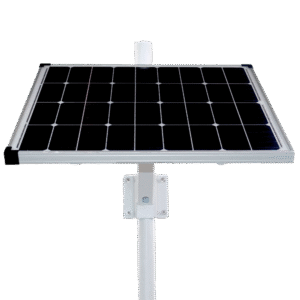 Sistema autónomo de fornecimento de energia para CCTV - SF-SOLARKIT-AC-BATT-256WH