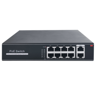 Switch PoE mesa/parede 8 portas - SW1008POE-G-120-E