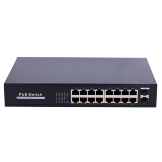 Switch PoE 16 portas - SW1816POE-GF-250-E