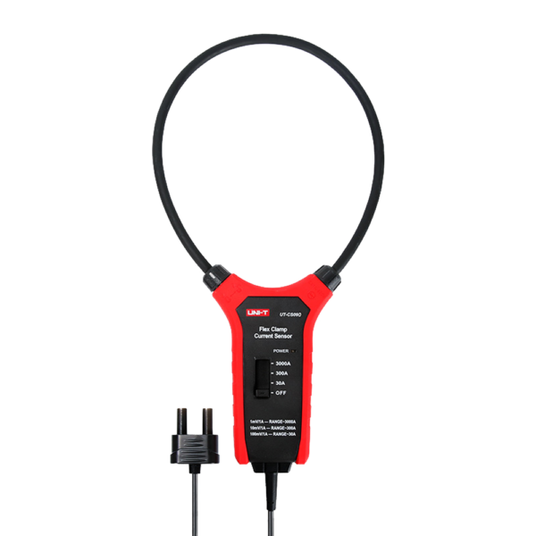 UNI-T Acessório de pinça de corrente com pinça flexível CAT IV 600V - UT-CS09D