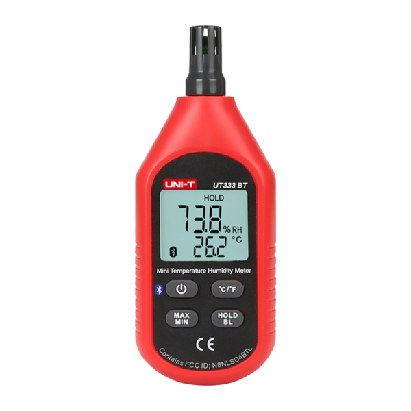 UNI-T Mini medidor de temperatura e humidade - UT333-BT