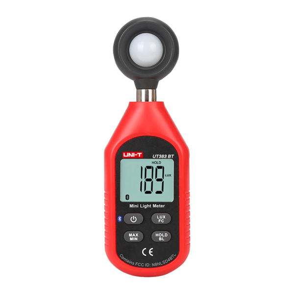 UNI-T Medidor de iluminação portátil - UT383-BT
