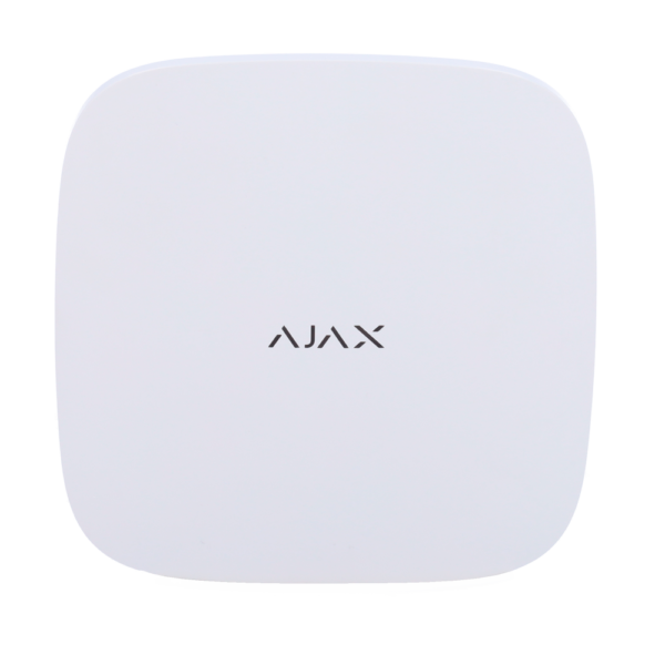 Ajax - Central 4G alimentada a 6V Branca - AJ-HUB2-4G-DC6V-W