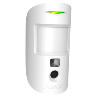Ajax Sensor de Movimento S/ Fios C/ Foto Verificação (branco) - AJ-MOTIONCAM-PHODW