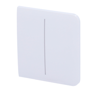 Ajax Painel táctil lateral para interruptor de luz dupla (AJ-LIGHTCORE-2G) - AJ-SIDEBUTTON-2G-W