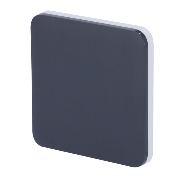 Ajax Painel táctil lateral para interruptor de luz simples (AJ-LIGHTCORE-1G) ou comutável (AJ-LIGHTCORE-2W) - AJ-SOLOBUTTON-1G2W-GRA