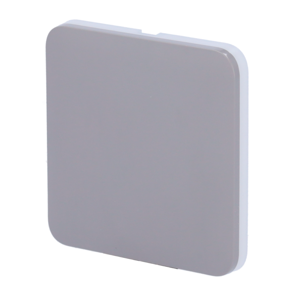 Ajax Painel táctil lateral para interruptor de luz simples (AJ-LIGHTCORE-1G) ou comutável (AJ-LIGHTCORE-2W) - AJ-SOLOBUTTON-1G2W-GRE