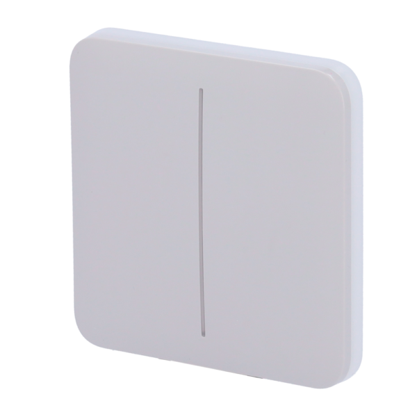 Ajax Painel táctil lateral para interruptor de luz simples (AJ-LIGHTCORE-1G) ou comutável (AJ-LIGHTCORE-2W) - AJ-SOLOBUTTON-2G-FOG