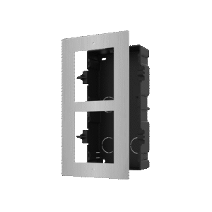 Hikvision Suporte de encastrar para videoporteiro 2 módulos - DS-KD-ACF2/S