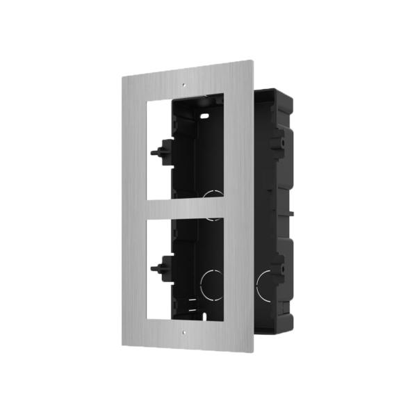 Hikvision Suporte de encastrar para videoporteiro 2 módulos - DS-KD-ACF2/S