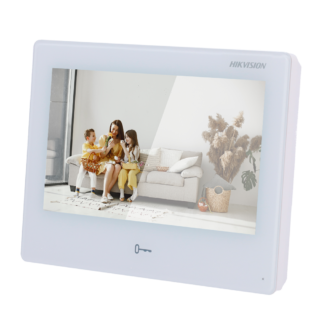 Hikvision Ecrã tátil TFT para sistema de videoporteiro de 7" Android - DS-KH9310-WTE1(B)