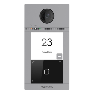 Hikvision Vídeo porteiro IP com câmara de 2 Mpx para 1 apartamento - DS-KV8113-WME1(C)