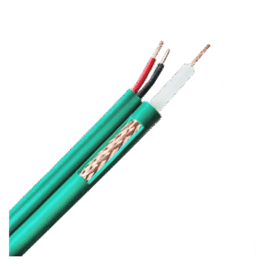 Bobine de cabo 300 m Combinado: KX6 e 2 cabos de alimentação - KX6P-300-LSZH