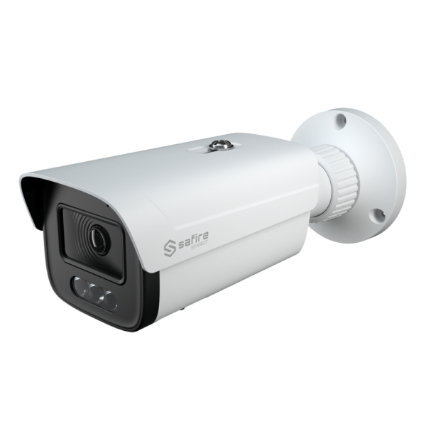 Safire Smart Gama I1 com IA Câmara Bullet IP 1/1.8" 8 Mpixel Lente motorizada 2.8-12 mm - SF-IPB580ZCA-8I1-SL