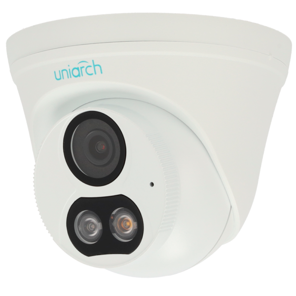 Uniarch Câmara IP Turret 1/2.7" Progressive Scan CMOS 3 Mpixel Lente 2.8 mm - UV-IPC-T213-APF28W