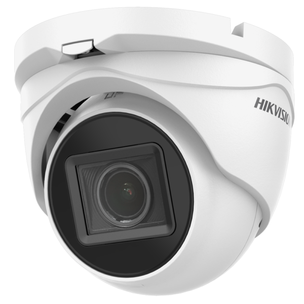 Hikvision Gama VALUE Câmara Dome HDTVI, HDCVI, AHD e CVBS 5 Mpíxel Saída 4 em 1 Lente varifocal motorizada 2.7~13.5 mm - DS-2CE79H0T-IT3ZF(2.7-13.5mm)(C)