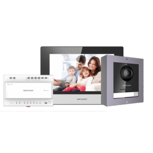 Hikvision Kit de videoporteiro Tecnologia 2 fios - DS-KIS702Y