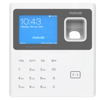 Anviz Leitor biométrico autónomo de presença - W1-PRO