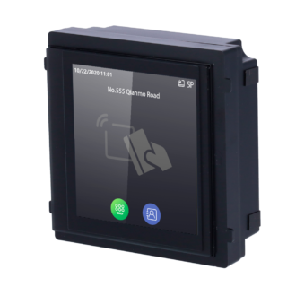 Hikvision Módulo de extensão para videoporteiro Ecrã táctil LCD a cores IPS 4" - DS-KD-TDM