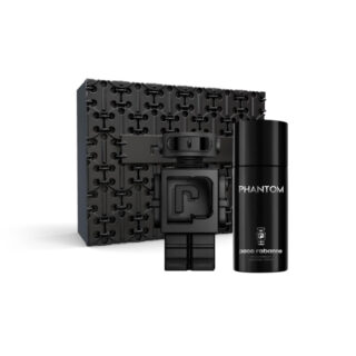 Paco Rabanne Phantom perfume set. 100ml eau de parfum + 150ml deodorant spray